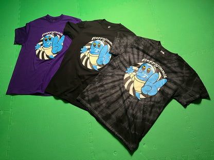 "Blue Guy 2" Limited Tee!! BLACK / PURPLE / TIE DYE